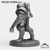 Tabletop Terrain Miniature Veiled Guerrillas - Starspawn Soldiers