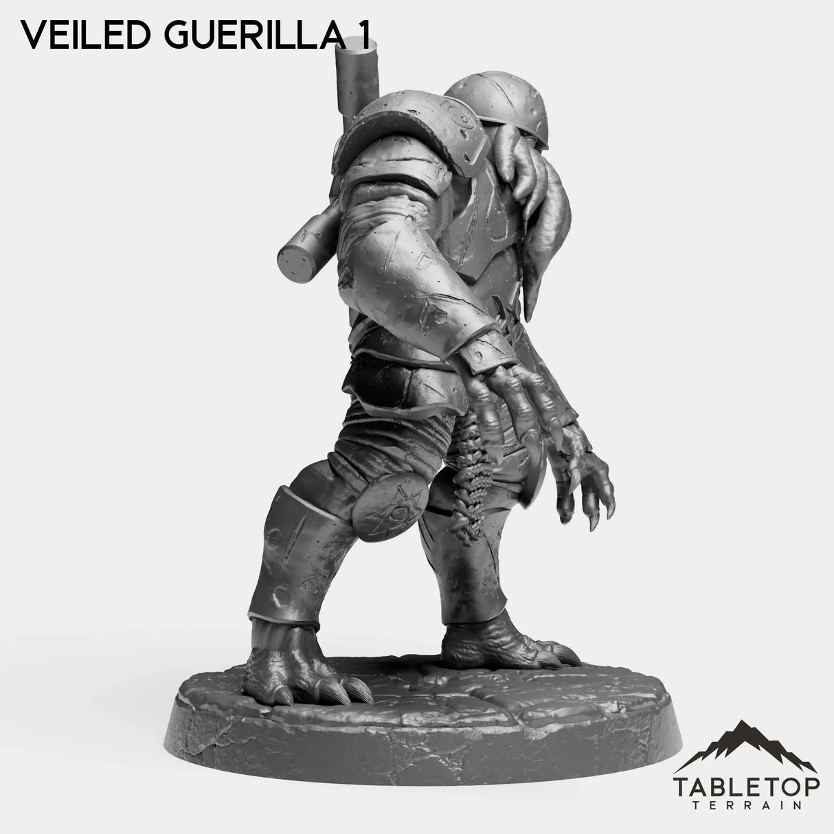 Tabletop Terrain Miniature Veiled Guerrillas - Starspawn Soldiers