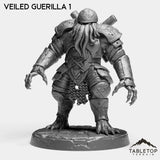 Tabletop Terrain Miniature Veiled Guerrillas - Starspawn Soldiers