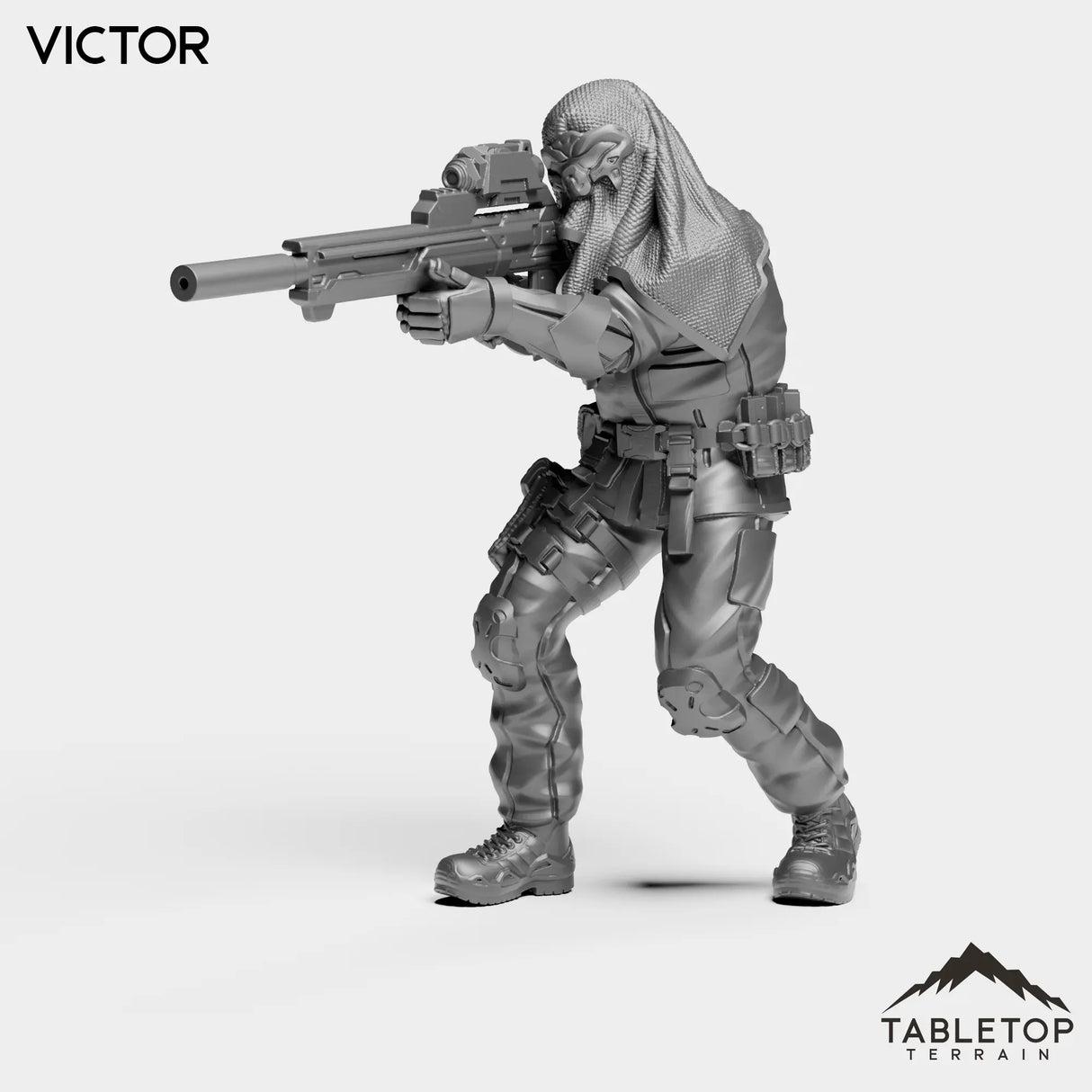Tabletop Terrain Miniature Victor - ACE Agrupacion De Comandos Especiales
