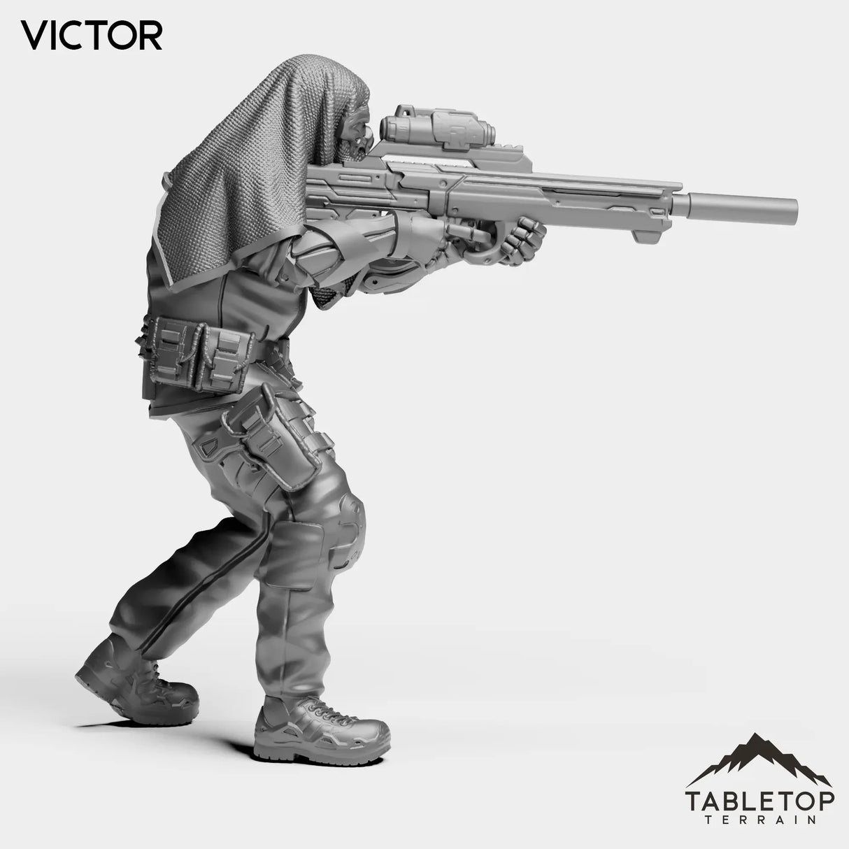 Tabletop Terrain Miniature Victor - ACE Agrupacion De Comandos Especiales