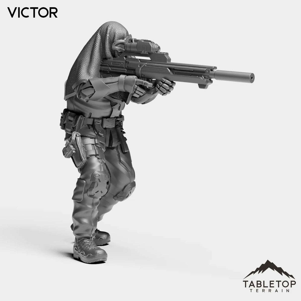 Tabletop Terrain Miniature Victor - ACE Agrupacion De Comandos Especiales