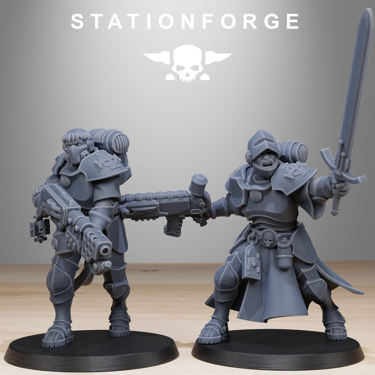 Tabletop Terrain Miniature Vodalites Brotherhood