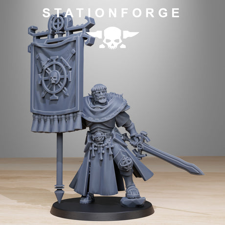 Tabletop Terrain Miniature Vodalites Flag Bearer