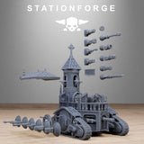 Tabletop Terrain Miniature Vodalites Heavy Tank