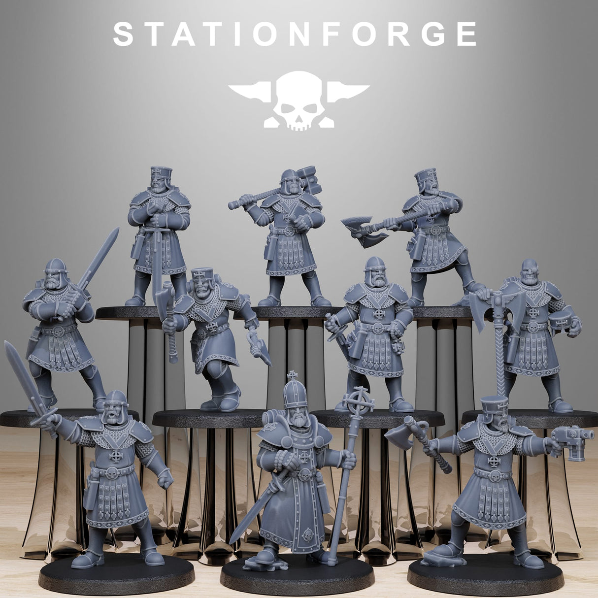 Tabletop Terrain Miniature Vodalites Melee Infantry