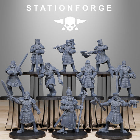 Tabletop Terrain Miniature Vodalites Melee Infantry