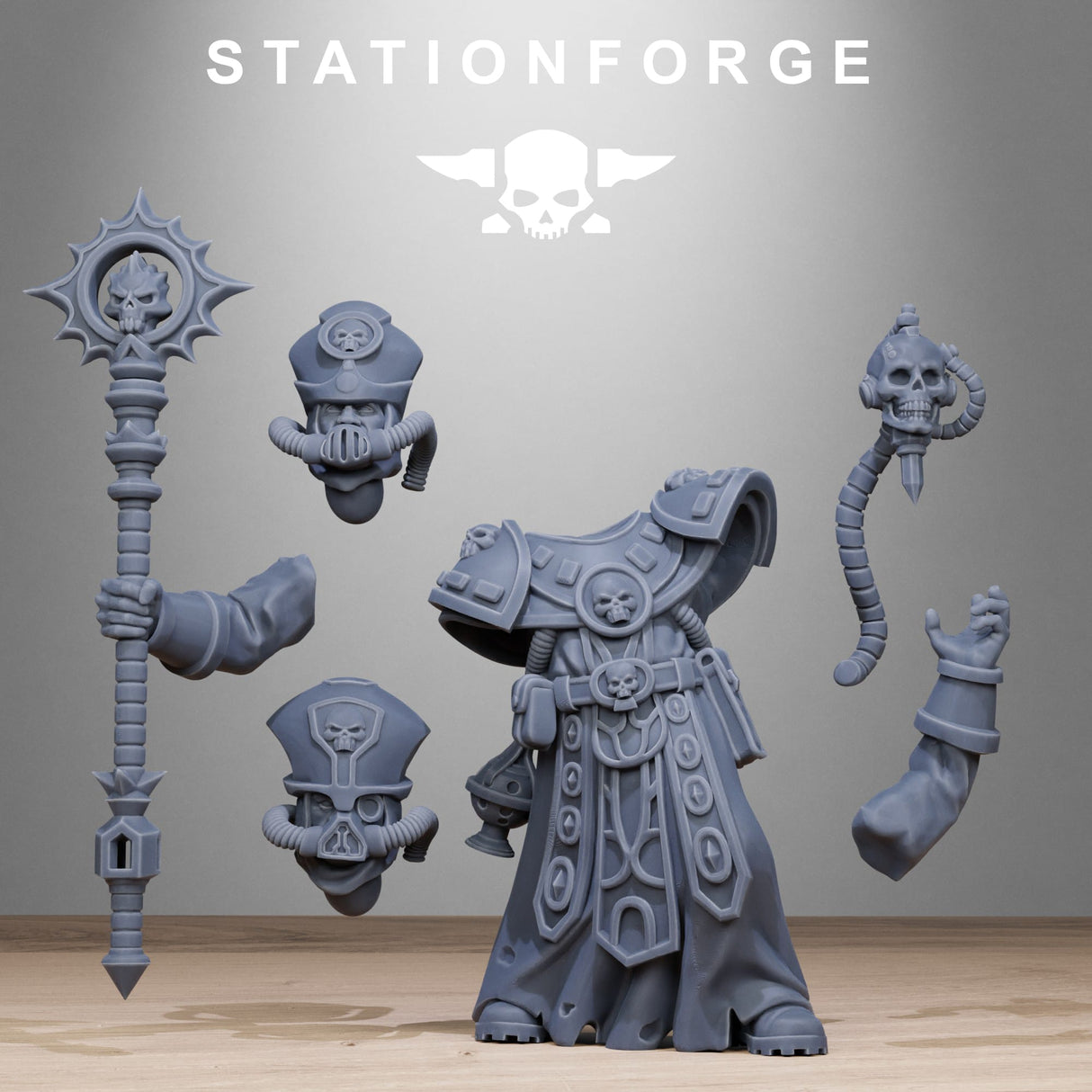 Tabletop Terrain Miniature Vodalites Priest