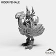 Tabletop Terrain Miniature Void Heritage Rider Female