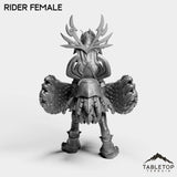Tabletop Terrain Miniature Void Heritage Rider Female