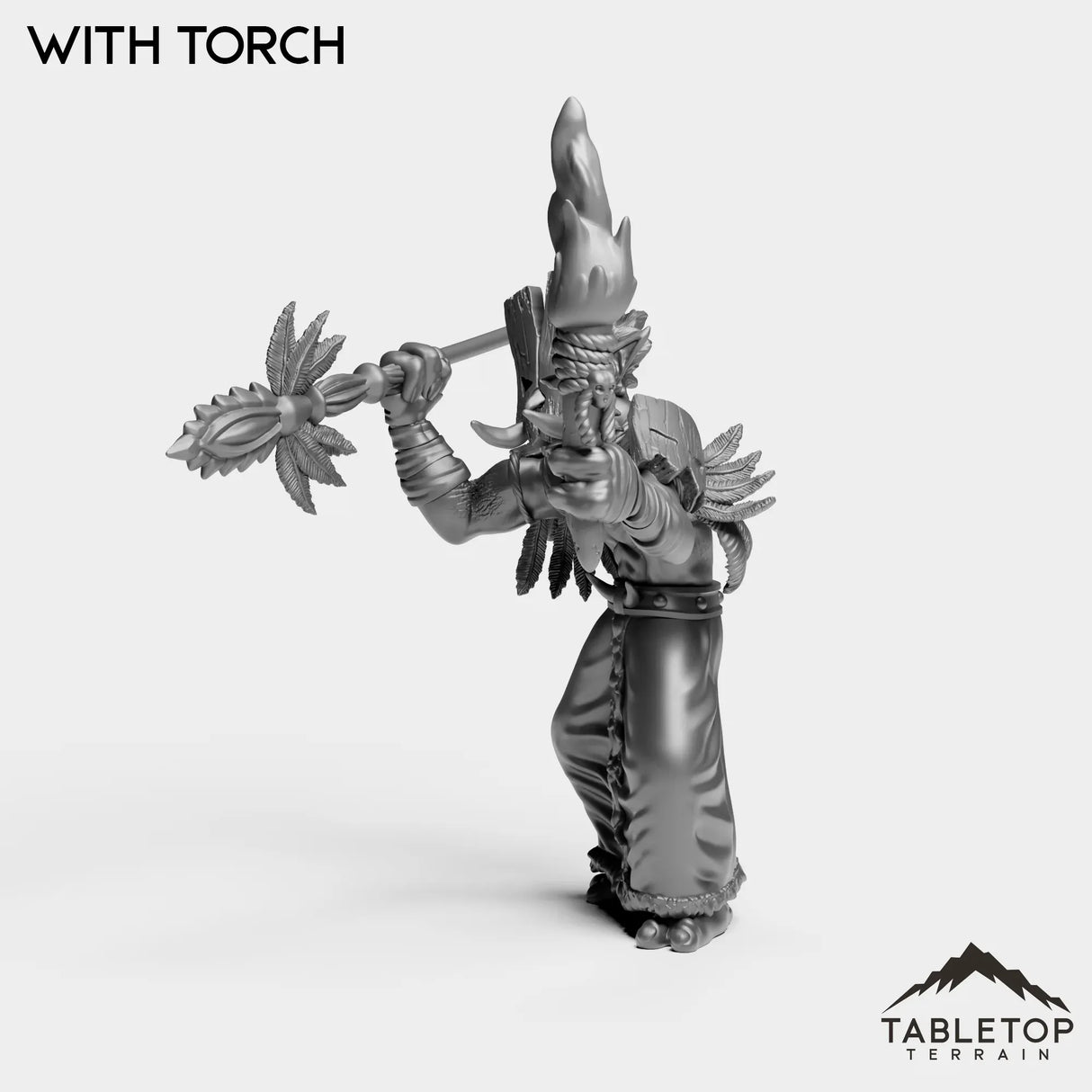 Tabletop Terrain Miniature Voodoo Troll