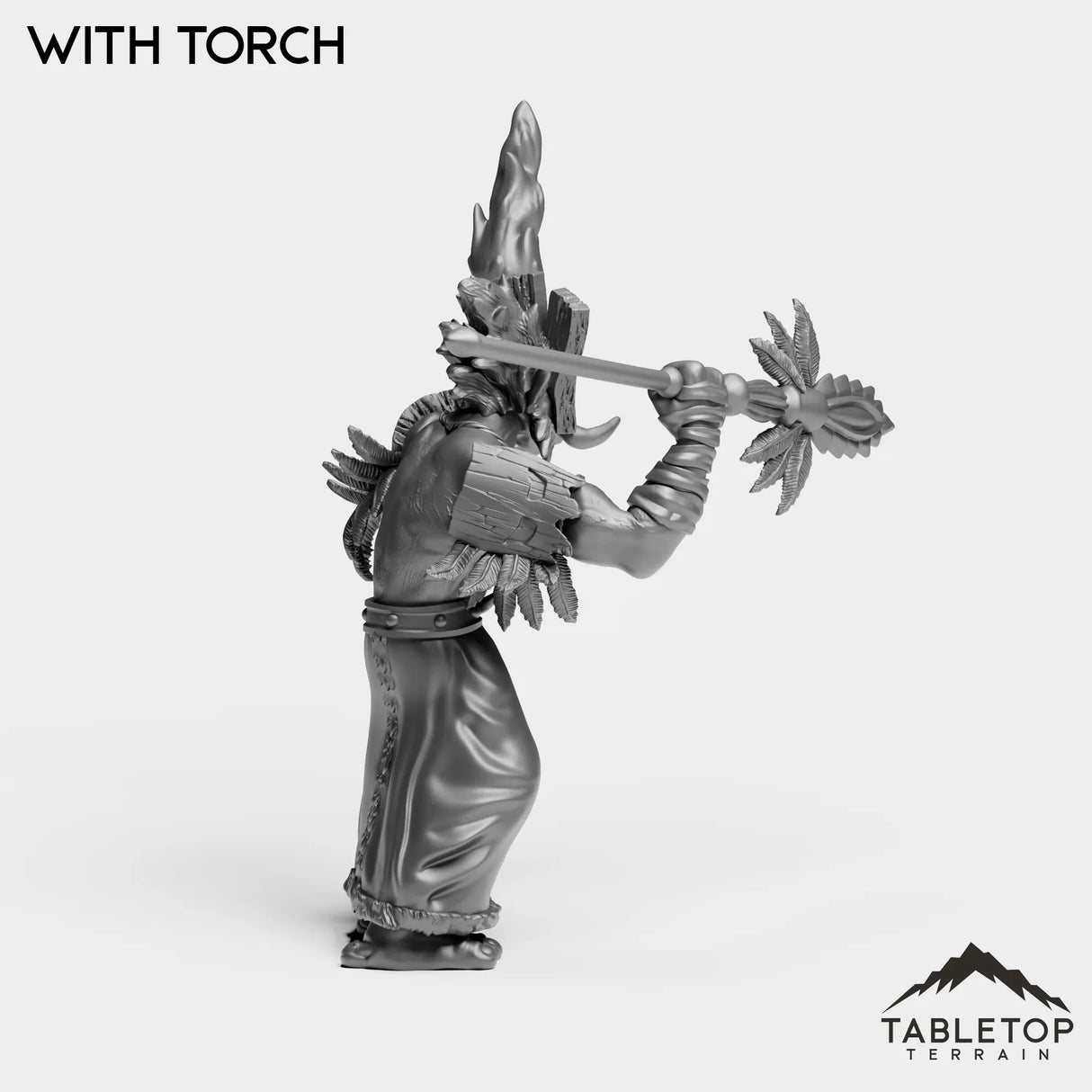 Tabletop Terrain Miniature Voodoo Troll