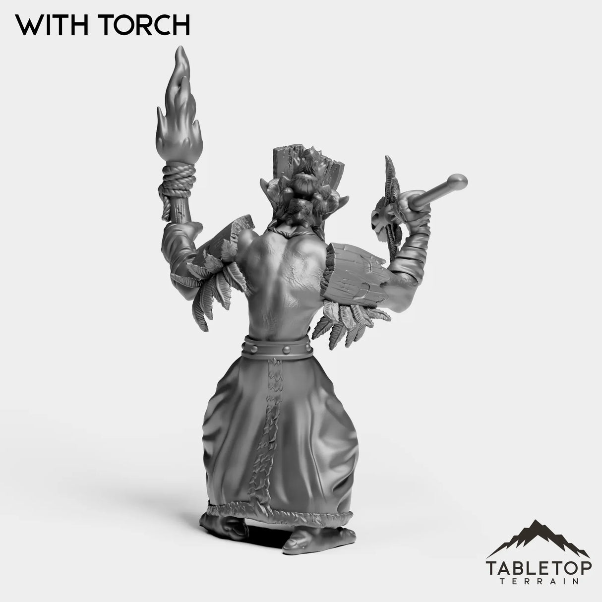 Tabletop Terrain Miniature Voodoo Troll
