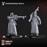 Tabletop Terrain Miniature Voroshilov Brothers, the Sniper Twins