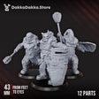 Tabletop Terrain Miniature Vulture Ogres x3