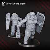 Tabletop Terrain Miniature Vulture Ogres x3