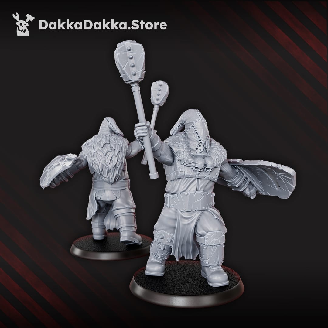 Tabletop Terrain Miniature Vulture Ogres x3