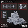 Tabletop Terrain Miniature Vultures APC - Armored Vagon