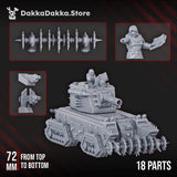 Tabletop Terrain Miniature Vultures APC - Armored Vagon