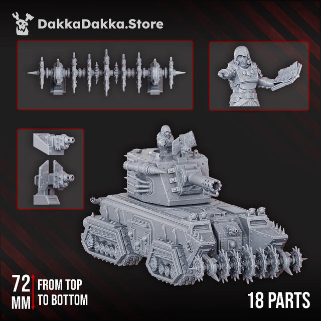 Tabletop Terrain Miniature Vultures APC - Armored Vagon