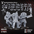 Tabletop Terrain Miniature Vultures Butchers Squad (build kit)