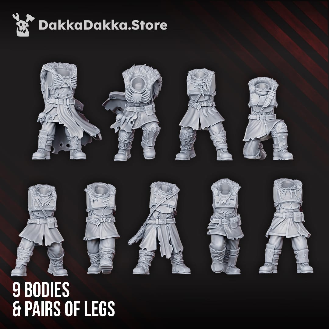 Tabletop Terrain Miniature Vultures Butchers Squad (build kit)