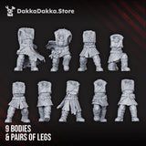 Tabletop Terrain Miniature Vultures Butchers Squad (build kit)