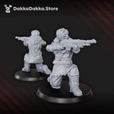 Tabletop Terrain Miniature Vultures Gang x17