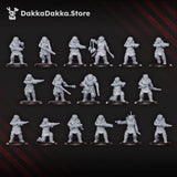 Tabletop Terrain Miniature Vultures Gang x17