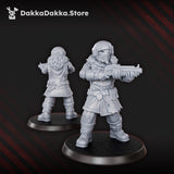 Tabletop Terrain Miniature Vultures Gang x17