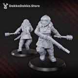 Tabletop Terrain Miniature Vultures Gang x17