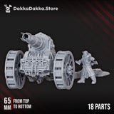Tabletop Terrain Miniature Vultures Heavy Mortar