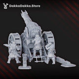 Tabletop Terrain Miniature Vultures Heavy Mortar