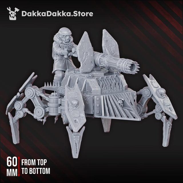 Tabletop Terrain Miniature Vultures Heavy Weapons Platform (redesign)