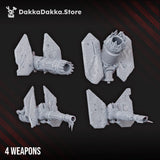Tabletop Terrain Miniature Vultures Heavy Weapons Platform (redesign)