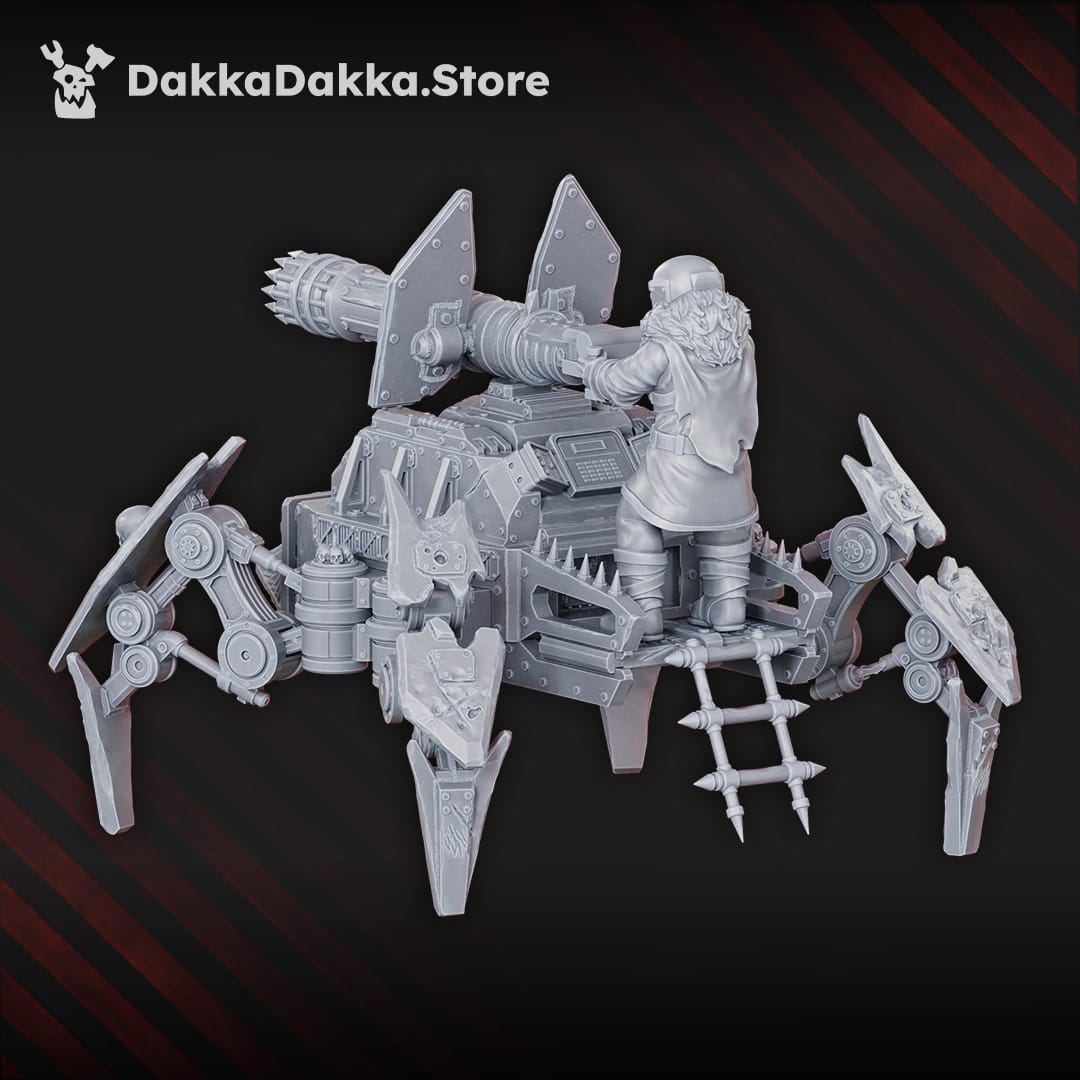 Tabletop Terrain Miniature Vultures Heavy Weapons Platform (redesign)