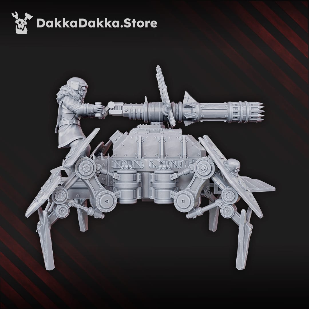 Tabletop Terrain Miniature Vultures Heavy Weapons Platform (redesign)