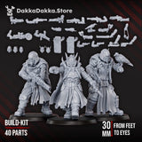 Tabletop Terrain Miniature Vultures Reapers Squad (build kit)