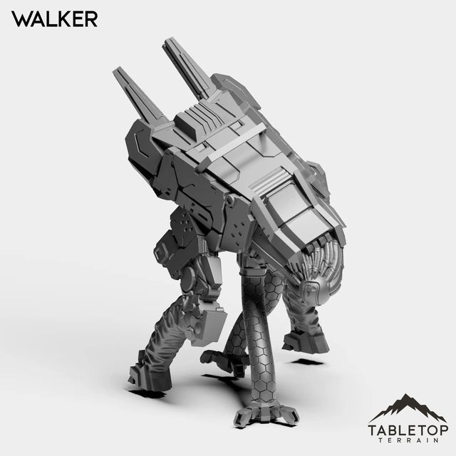 Tabletop Terrain Miniature Walker - Human Hybrids