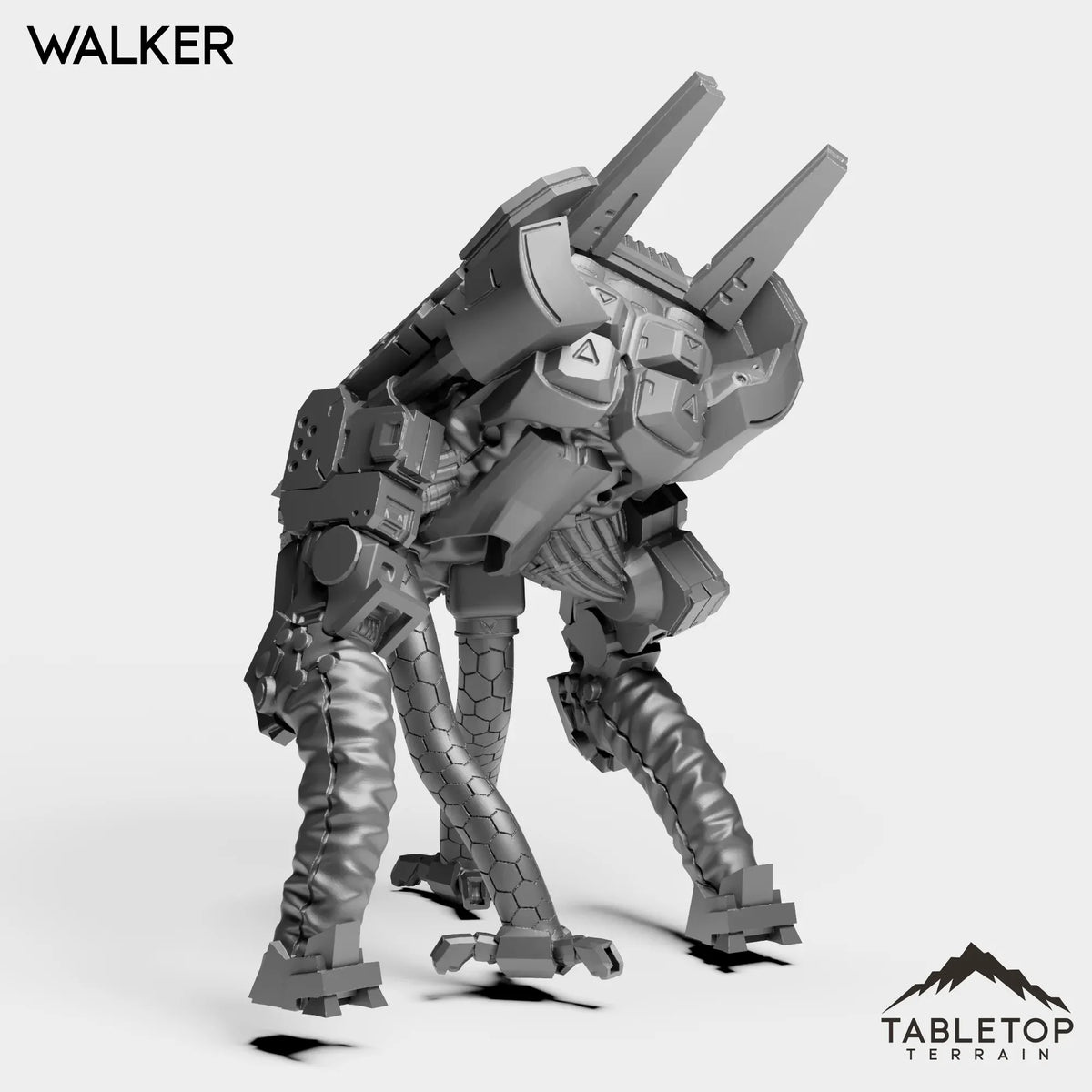 Tabletop Terrain Miniature Walker - Human Hybrids