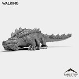 Tabletop Terrain Miniature Walking Crocolisks