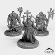 Tabletop Terrain Miniature War Patriarchs - The Norse Procession