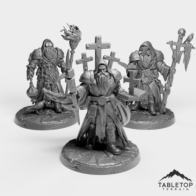 Tabletop Terrain Miniature War Patriarchs - The Norse Procession