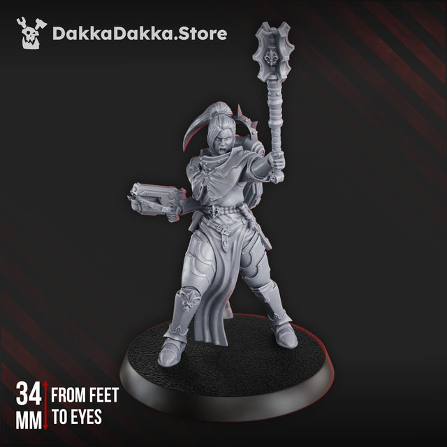 Tabletop Terrain Miniature War Sisters Commander