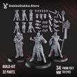 Tabletop Terrain Miniature War Sisters Novice Squad (build kit)