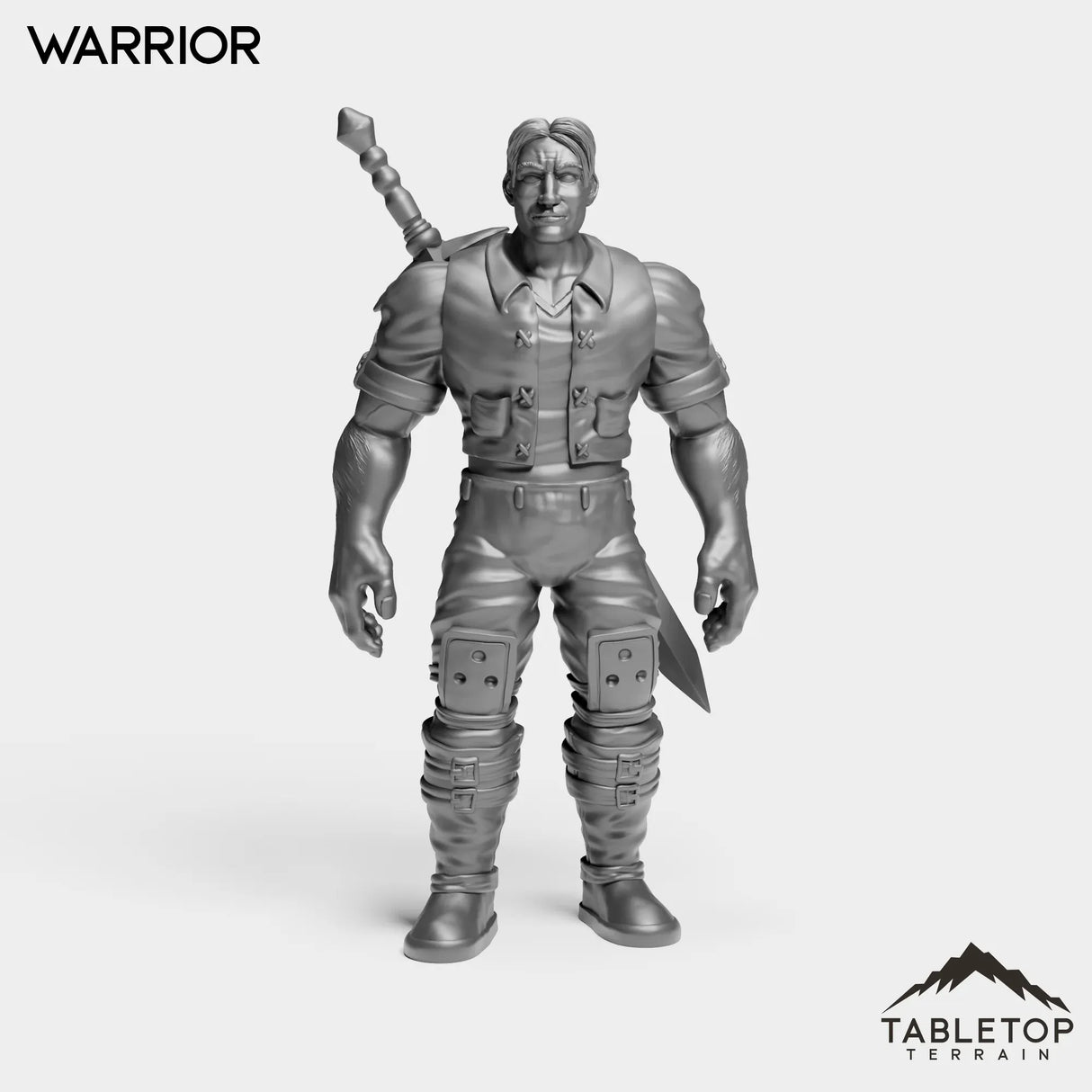 Tabletop Terrain Miniature Warrior Human Starters