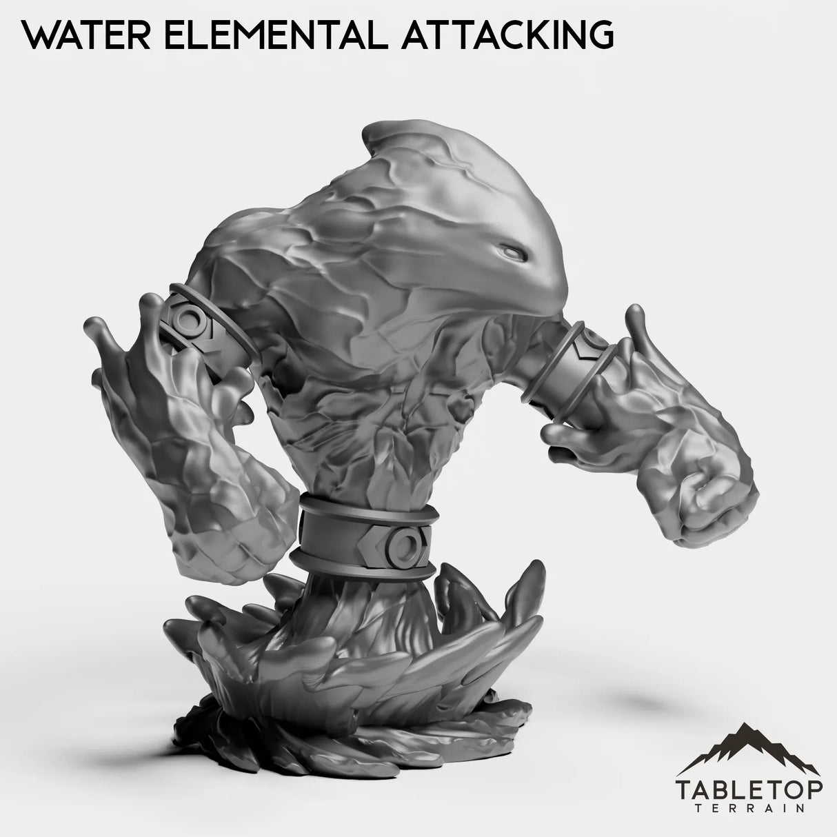 Tabletop Terrain Miniature Water Elementals