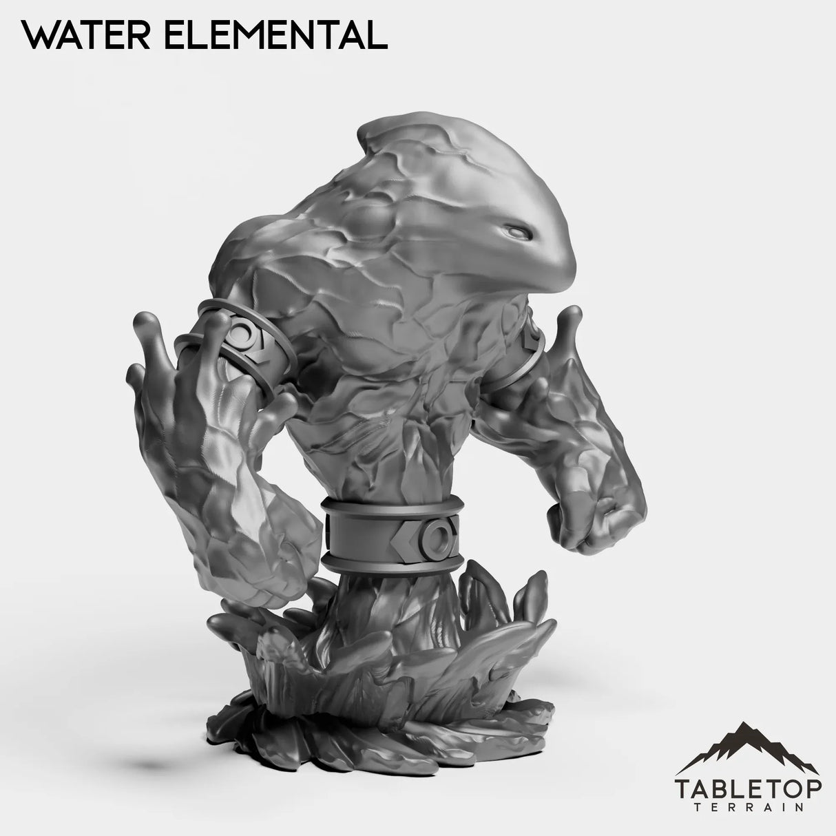 Tabletop Terrain Miniature Water Elementals