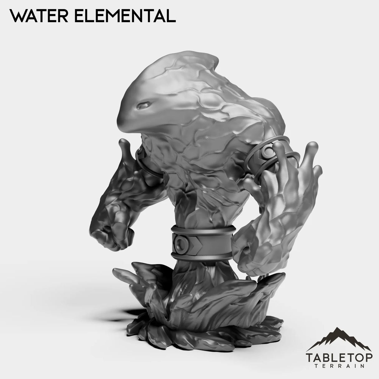 Tabletop Terrain Miniature Water Elementals