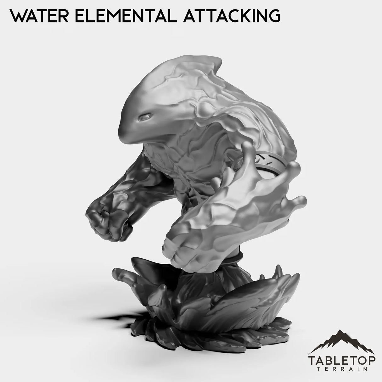 Tabletop Terrain Miniature Water Elementals